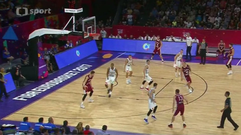 ME v basketbalu 2017 - Slovinsko - Lotyšsko