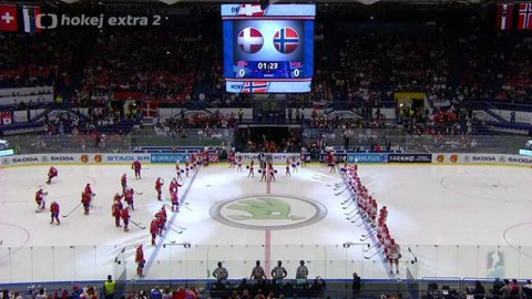 MS v ledním hokeji 2015 Česko - Dánsko - Norsko