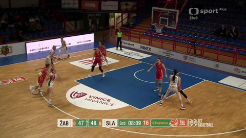 Basketbal - Žabiny Brno - BLK Slavia Praha