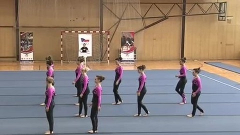 Gymnastika - Mistrovství ČR teamgym Ostrava