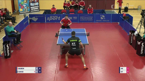 Extraliga stolního tenisu - TJ PP Hradec Králové 2 - KT Praha