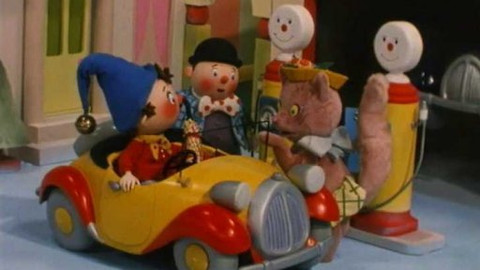 Noddy - Noddy si půjčuje deštník