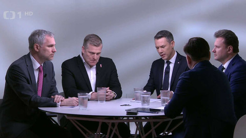 Nedělní debata - 22. března 12:00