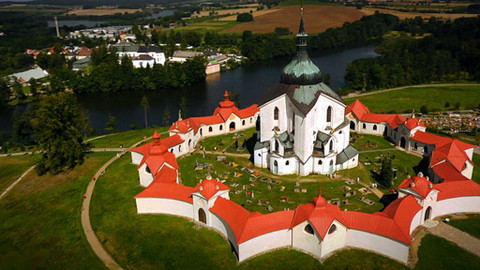 Národní klenoty - Kostel sv. Jana Nepomuckého na Zelené hoře - tajemství jazyka