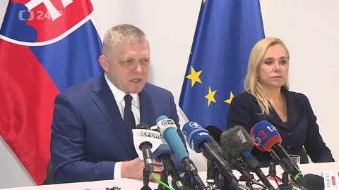 90’ ČT24 - Na Slovensko neproudí plyn: Fico hrozí Ukrajině odvetou