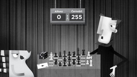 Černobílo - 26/44 Šach-mat I