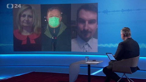 Interview ČT24 - 12. února 2021