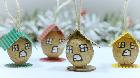 Déčko dílna - Domeček z oříšku