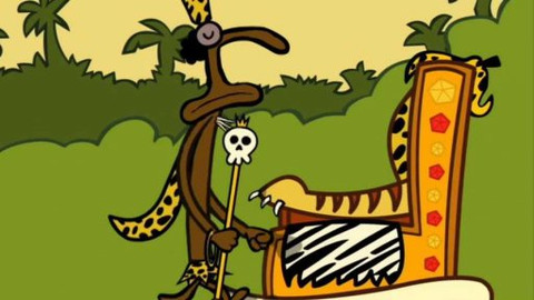 Minuta v muzeu - Královna držící misku