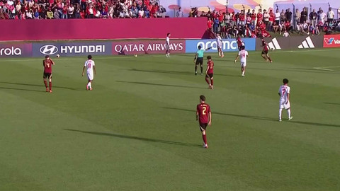 MS ve fotbale U17 2025 Katar - Belgie - Tunisko
