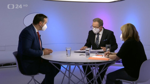 Otázky Václava Moravce - 13. února 2022 13:05