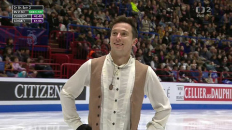 MS v krasobruslení 2018 Itálie - Krátký program mužů