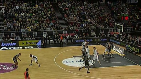 Evropská liga v basketbalu - Gescrap Bizkaia Bilbao - Montepaschi Siena