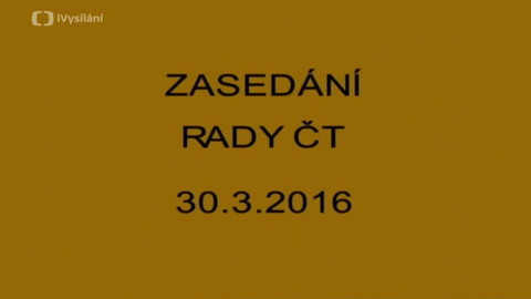Jednání Rady České televize - 6. jednání Rady ČT v roce 2016