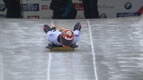 MS ve skeletonu a bobech 2016 Rakousko - 2. jízdy závodu mužů