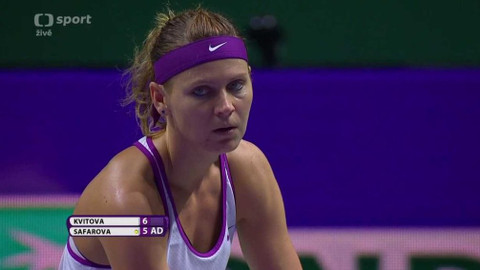 BNP Paribas WTA Singapur 2015 - Petra Kvitová (CZE) - Lucie Šafářová (CZE)