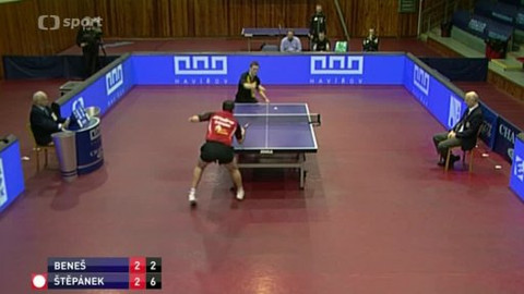 Extraliga stolního tenisu - SKST Baník Havířov - Sokol Králův Dvůr