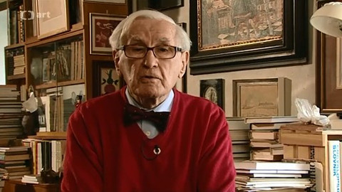 S profesorem Františkem Dvořákem za klasiky českého výtvarného umění