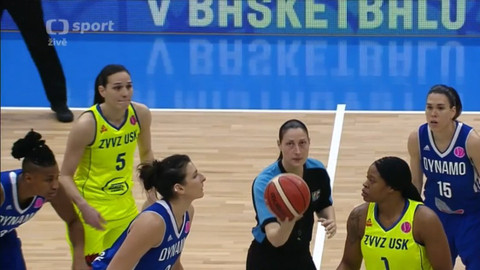 Evropská liga v basketbalu - ZVVZ USK Praha - Dynamo Kursk