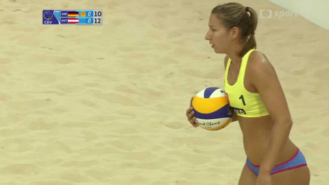 Masters 2015 Švýcarsko - Bienecková, Grossnerová (GER) - Schwaigerové, Hanselové (AUT)