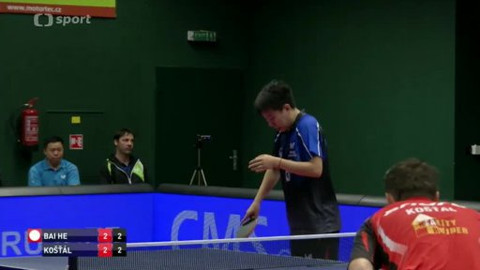 Extraliga stolního tenisu - KST Robot Metalfin Hustopeče - TJ Sokol Králův Dvůr