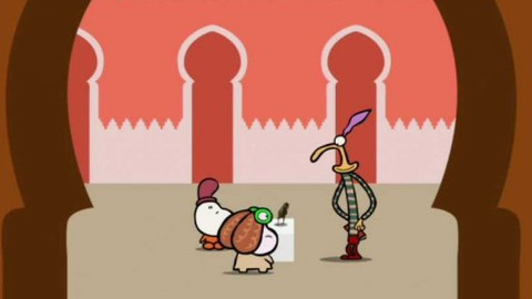 Minuta v muzeu - Kadidelnice ve tvaru sokola