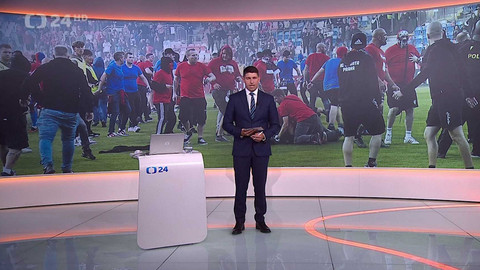 90’ ČT24 - Násilí na fotbalových stadionech - jak mu předejít?