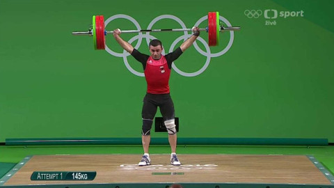 XXXI. letní olympijské hry 2016 Rio de Janeiro - Vzpírání: Muži do 69 kg