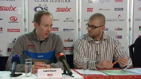 Lyžování - Tisková konference Lukáše Bauera a Carlsbad Ski Sprint