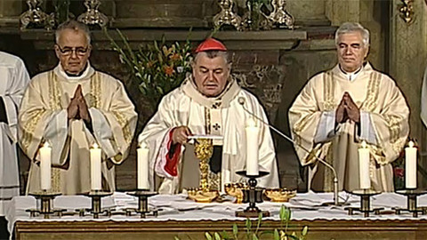 Bohoslužby v České televizi - Bohoslužba z chrámu Všech svatých na Pražském hradě