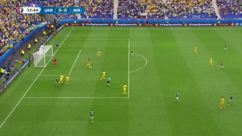 EURO 2016 - Ukrajina - Severní Irsko