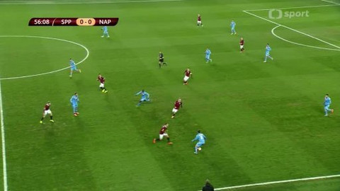 Evropská liga UEFA - AC Sparta Praha - SSC Neapol
