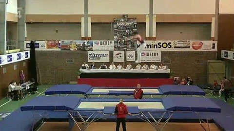 Trampolíny - Český pohár ve skocích na trampolíně Odolena Voda