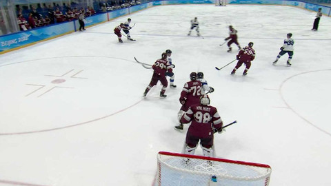 XXIV. zimní olympijské hry 2022 Peking - Hokej: Finsko - Lotyšsko