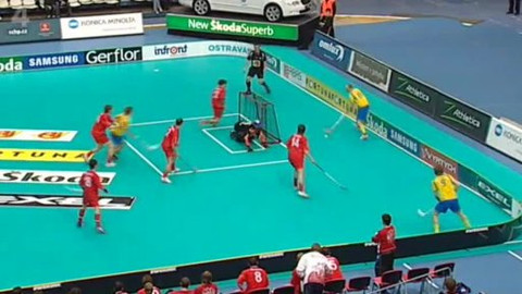 Florbal - Rusko - Švédsko