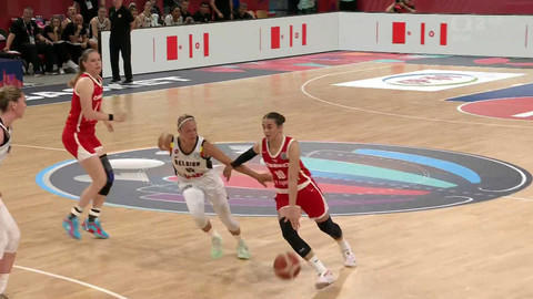 ME v basketbalu žen 2025 - Belgie - Česko