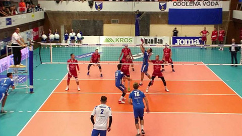 ČEZ Extraliga muži - AERO Odolena Voda - VK Jihostroj České Budějovice