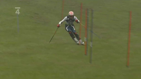 Lyžování - Světový pohár v travním lyžování Čenkovice