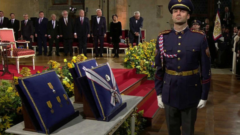 Předávání státních vyznamenání prezidentem republiky - 28. října 2019