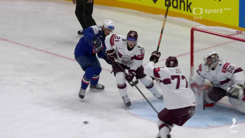 MS v ledním hokeji mužů 2025 Švédsko, Dánsko - Francie - Lotyšsko