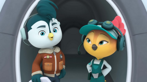 Top Wing: Ptačí kadeti - Dobrodružství v džungli / Na den kadetem