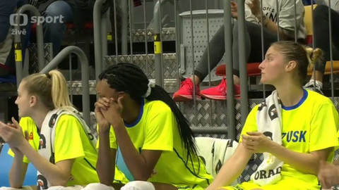 Evropská liga v basketbalu - ZVVZ USK Praha - CCC Polkowice