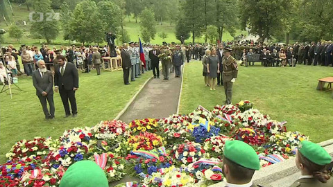 Pietní akt k výročí vyhlazení osady Ležáky - Pietní vzpomínka k 77. výročí vyhlazení osady Ležáky