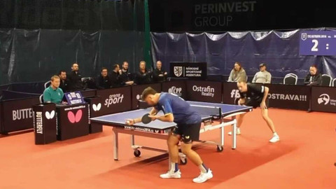 Extraliga stolního tenisu - HB Ostrov - SKST Chodov