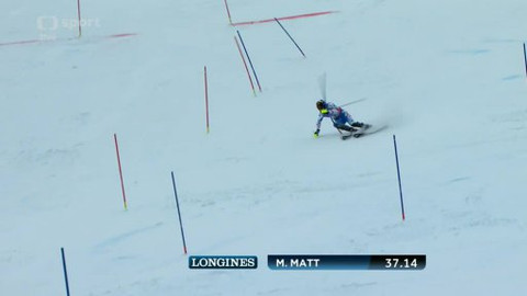 MS v alpském lyžování 2013 Rakousko - 1. kolo slalomu mužů