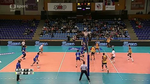 Volejbal - VSC Fatra Zlín - VK Dukla Liberec
