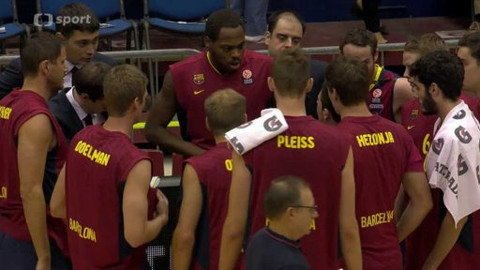 Evropská liga v basketbalu - EA7 Emporio Armani Milán - FC Barcelona