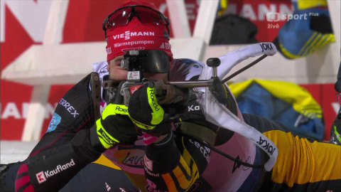 Světový pohár v biatlonu - SP Švédsko - nástřel