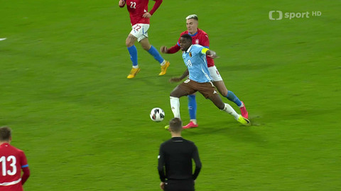 Fotbal - Česko - Belgie