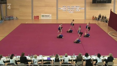 Gymnastika - M ČR v estetické skupinové gymnastice